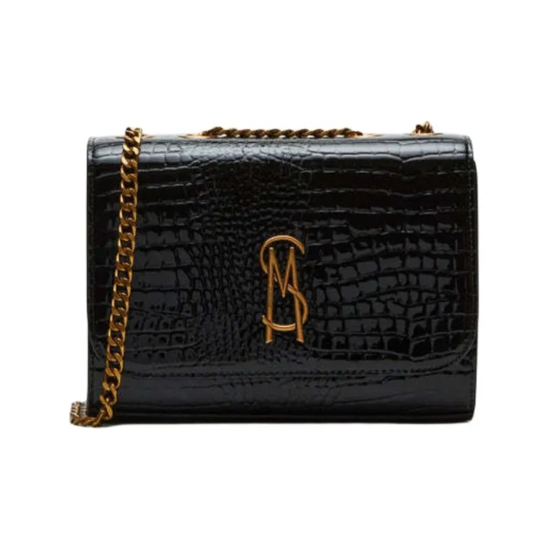 STEVE MADDEN Synthetic Material Crossbody Bag Regular Women's Black-1