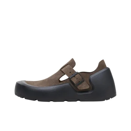 Birkenstock Low Top Casual Shoes Unisex Gray