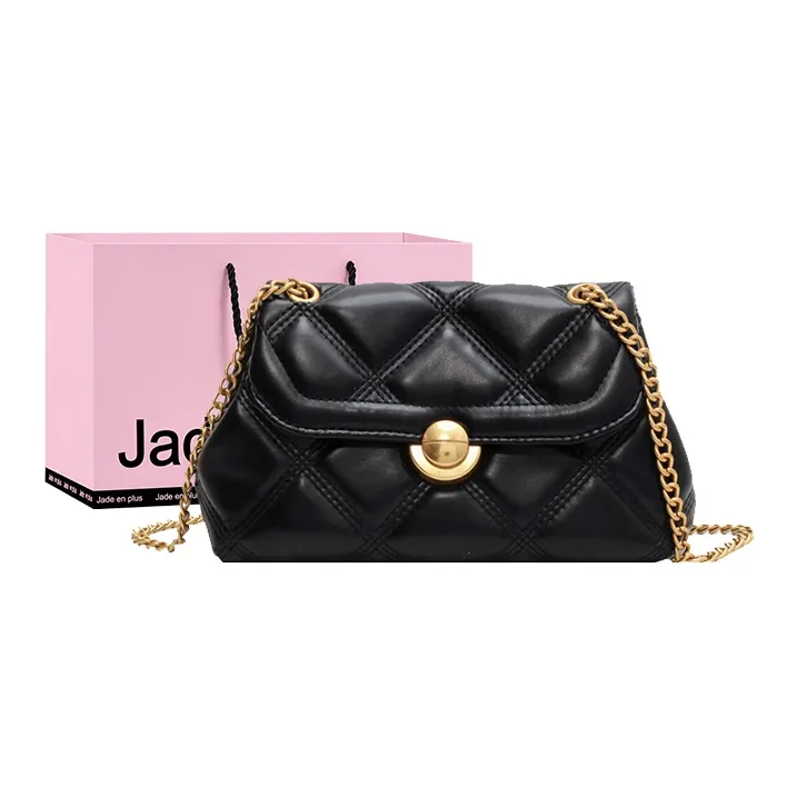 Jade En Plus PU Shoulder Bag Regular Women's Black-0