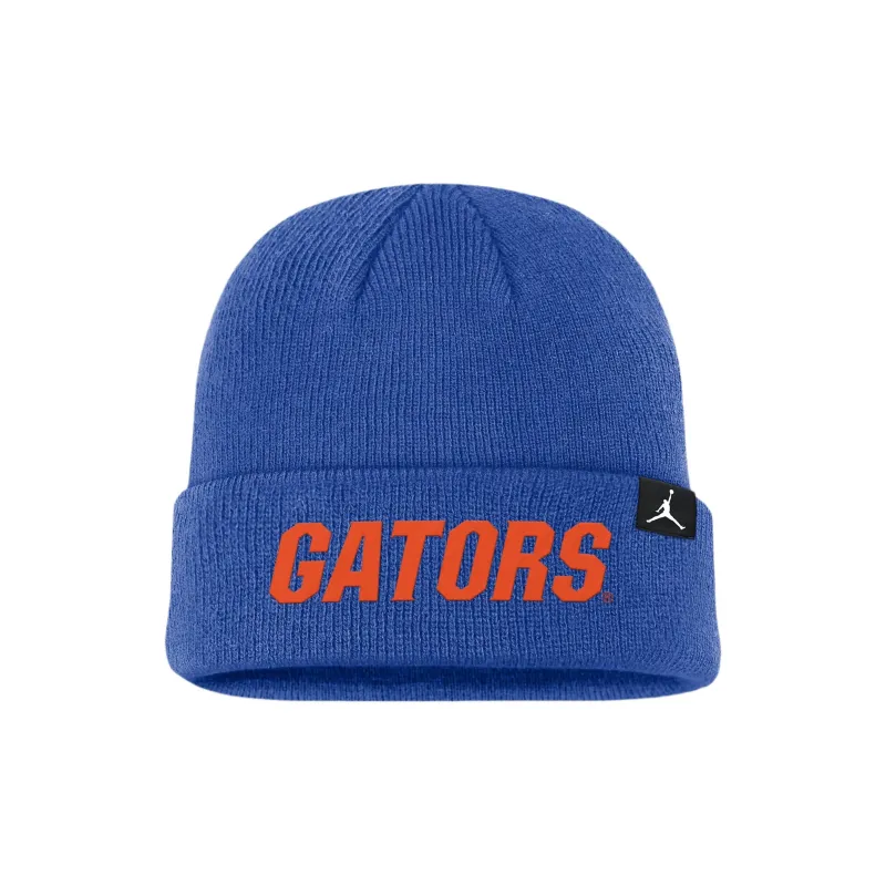 Jordan Florida Gators Sideline Terra Men's Jordan College Cuffed Beanie-1