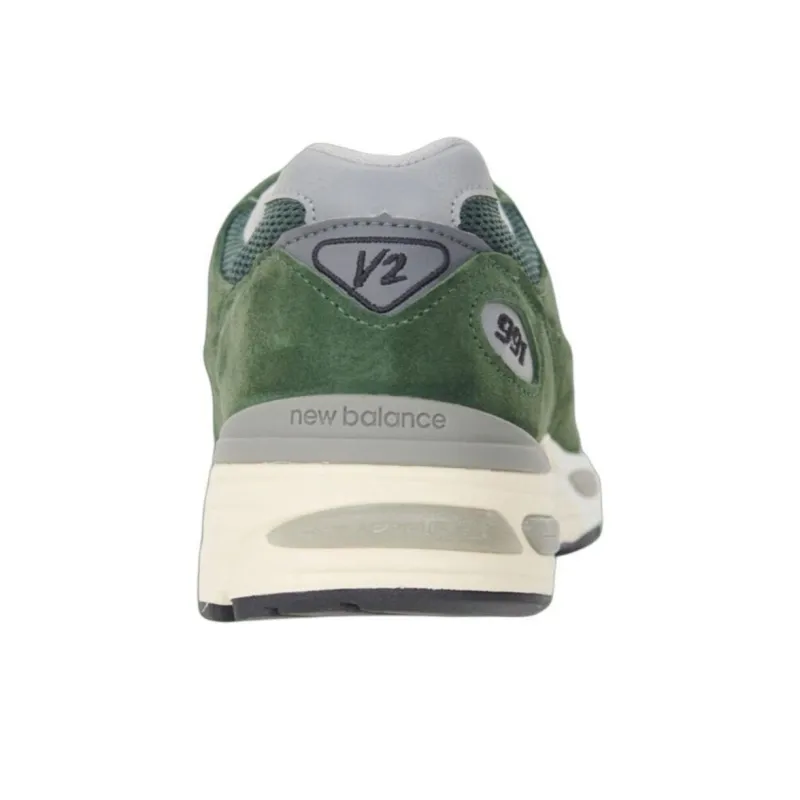 New Balance 991v2 MiUK Kombu Green-4