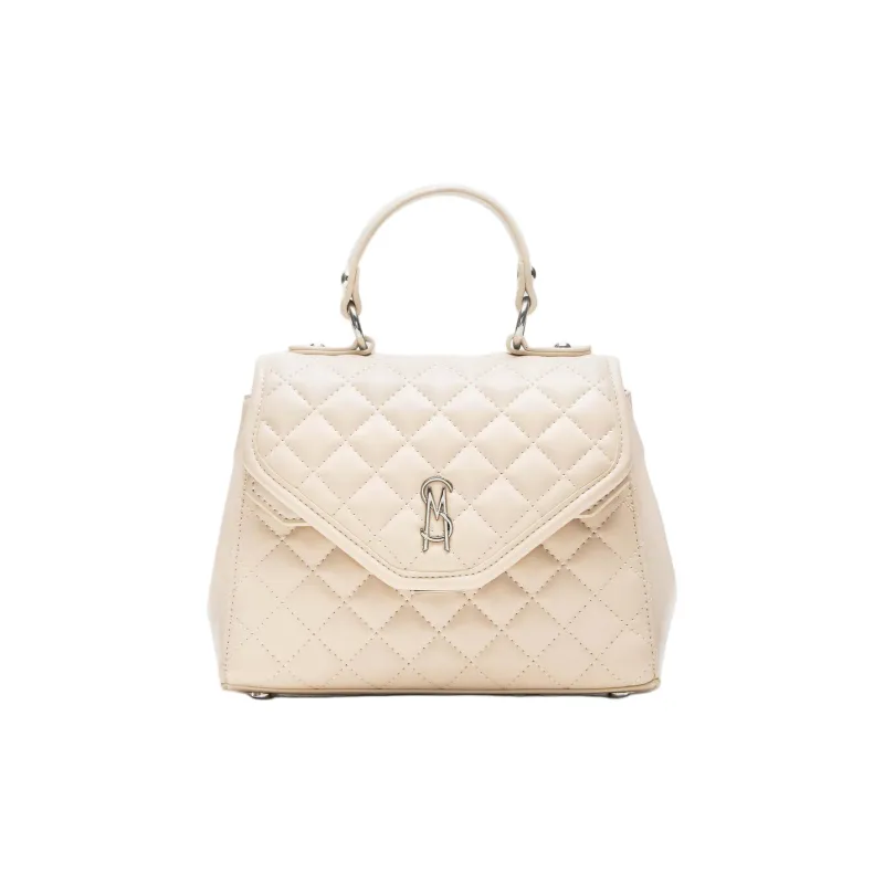 STEVE MADDEN Synthetic Material Key Pouch Handbag Women's Bone-0