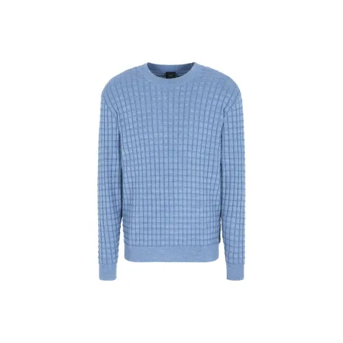 ARMANI EXCHANGE Sweaters Men Cornflower Blue