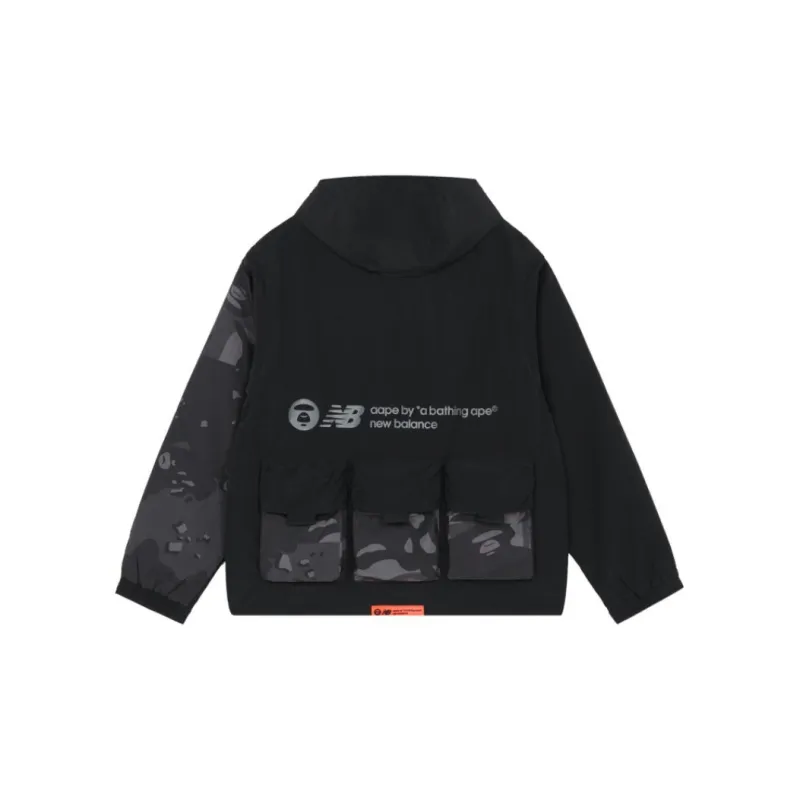 Aape X New Balance Jackets Men Black-1