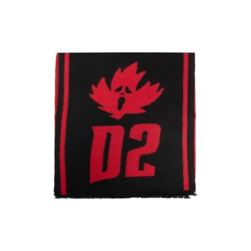 DSQUARED 2 D2 Logo Scarf