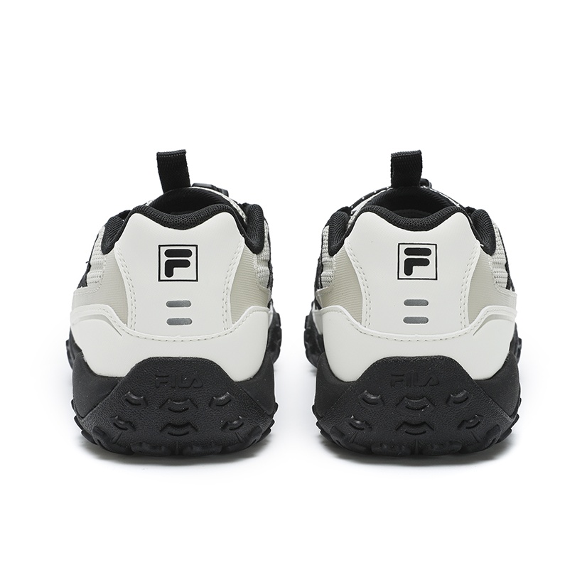 【Fila】 正規品★ Echappe v2 White Black Grey FILA Women's Echappe v2 White / Silver / Black Low Top