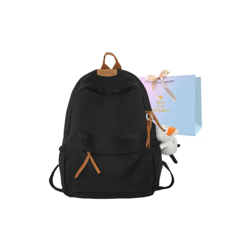 SUPERCUTE Nylon Backpack Unisex Blue/Purple/White/Black-8