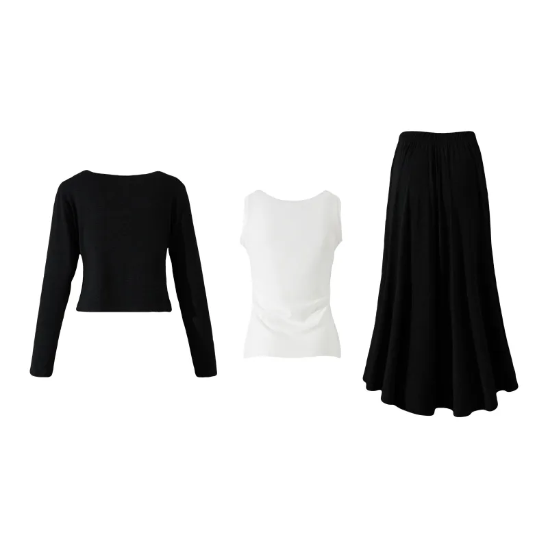 TURN UP Two Piece Skirt Sets Women's-4