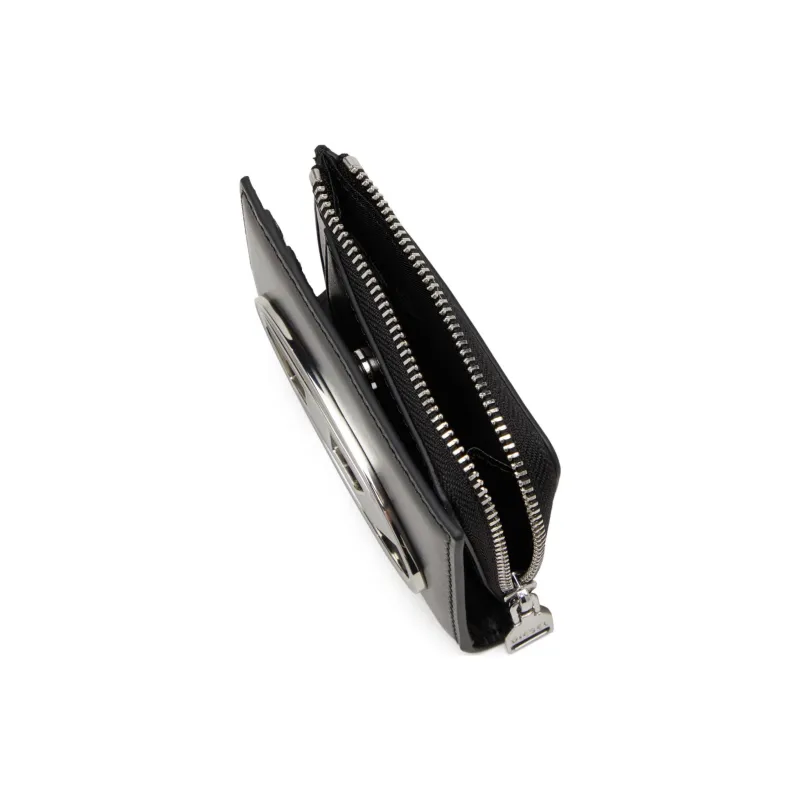 DIESEL Cow Leather Card Holder Women's Black-2