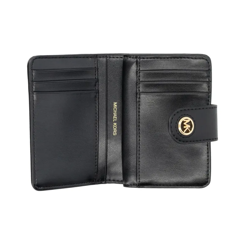 MICHAEL KORS Leather Wallet Women's Black-2