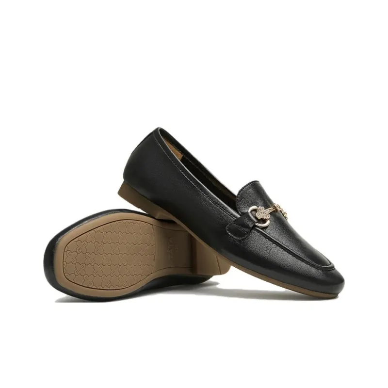 TATA Loafers Women's Black/Ecru-4