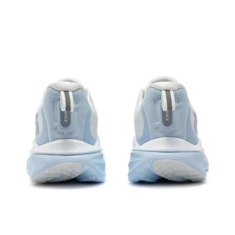 361° Red Flame 4 Anti Slip Wear Resistant Low Top Casual Running Shoes Women's White Blue-3