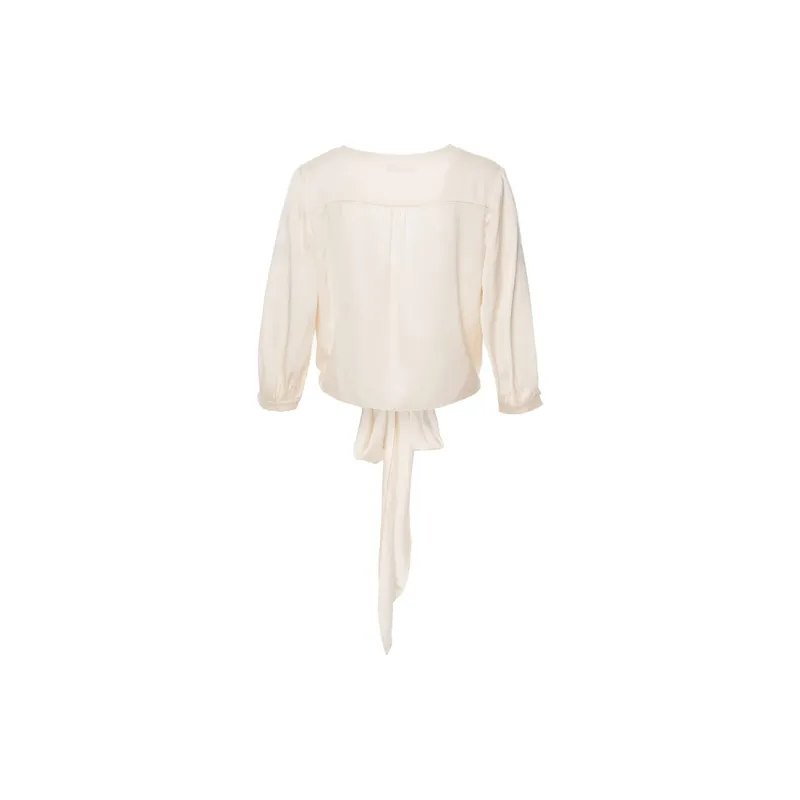 FLONAKED Cropped Coats Women's Ecru-1
