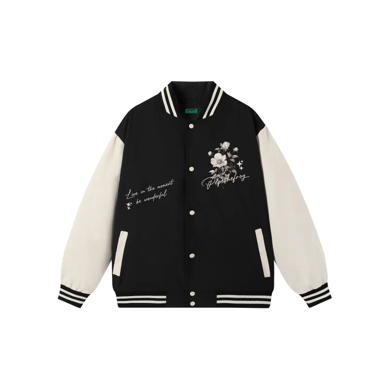 Pepe The Frog Baseball Jacket Unisex-3