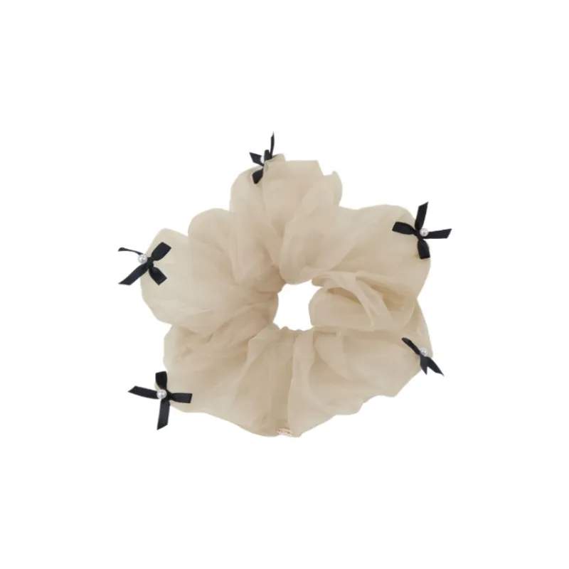 BABYBEI Bowknot Ethereal Girlish Gentle Korean Beige Coffee Hair Accessories Women's-5