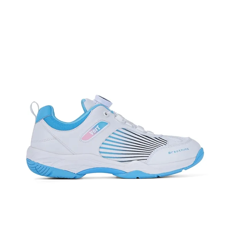 VOIT Wear resistant, Lightweight, Breathable, And Non slip. Low Top Training Shoes Unisex White Blue-1
