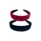 Elegant 2-Piece Set Hong Kong Chic Vintage Headband-Red+Black