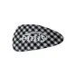 Black Plaid BB Clip/1 Pack