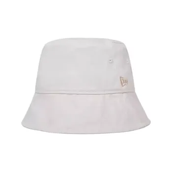 New Era Cotton Bucket Hats Unisex Gray White
