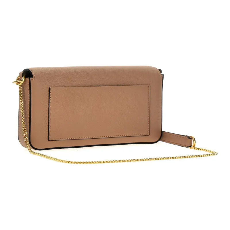 Valentino Calfskin Clutch Women's Pink-1