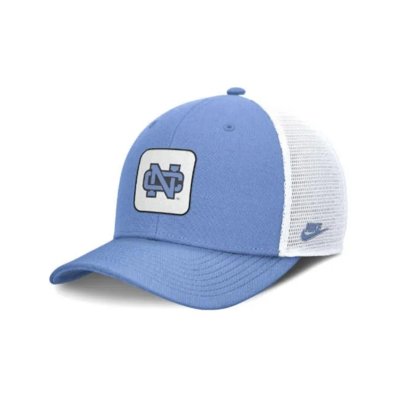 Nike North Carolina Tar Heels Legacy Rise Mascot Men's Nike College Trucker Adjustable Hat-0