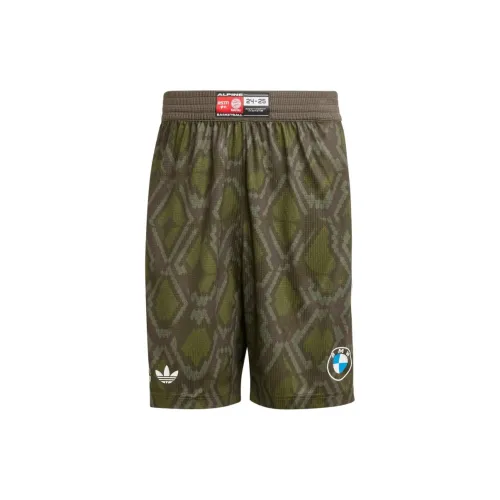 Adidas Originals FW24 Basketball Shorts Men's Dark Olive