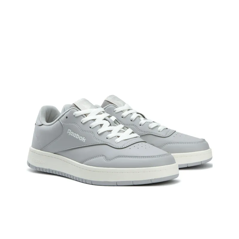 Reebok COURT 1000 Wear-Resistant Slip-Resistant Low-Top Skateboard Shoes Unisex Light Gray-1