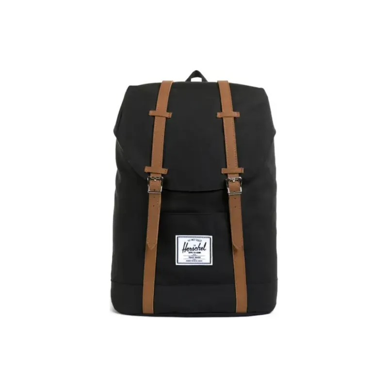 Herschel Polyester Backpack Regular Unisex Black-0