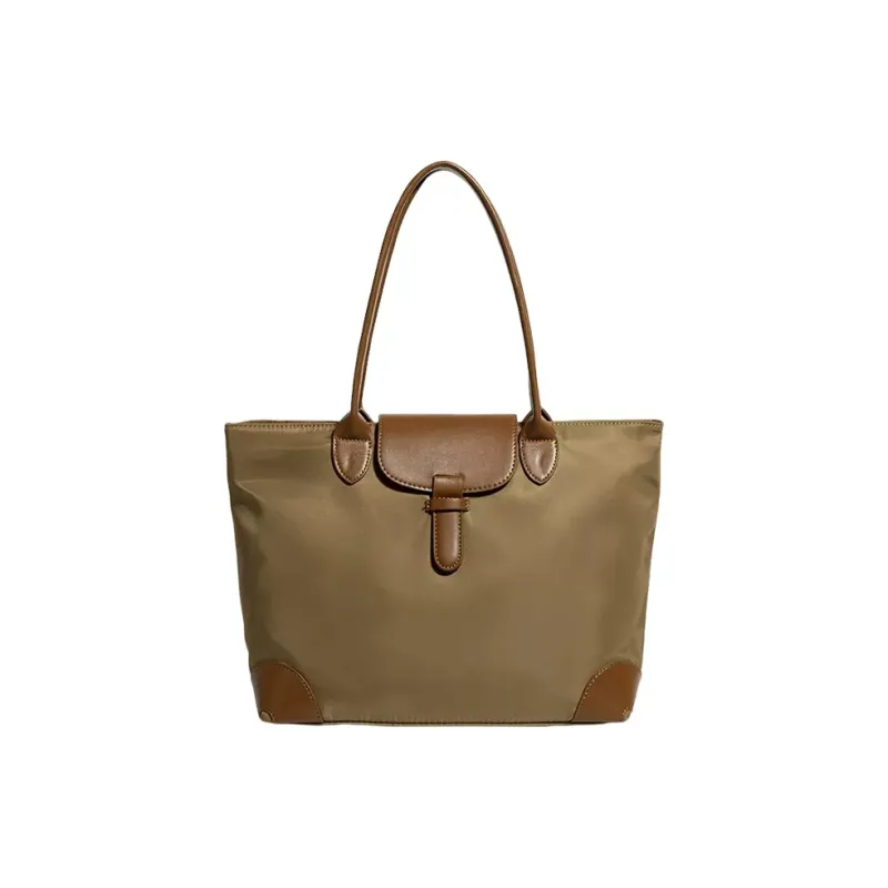 JANE KLAIN Synthetic Leather Patchwork Fabric Tote Bag Shoulder Bag Regular Women's Multicolor-0