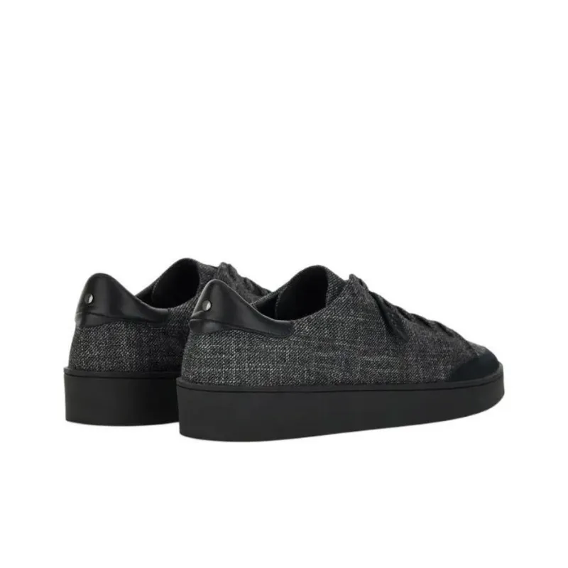 CANALI Low-Top Skateboard Shoes Men's Black-2