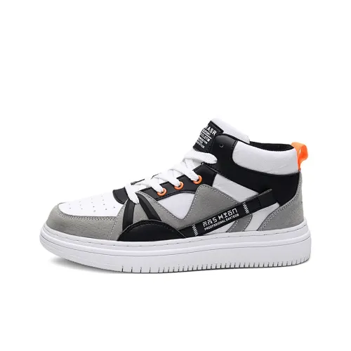 HUANAI Skateboard Shoes Men Mid-Top