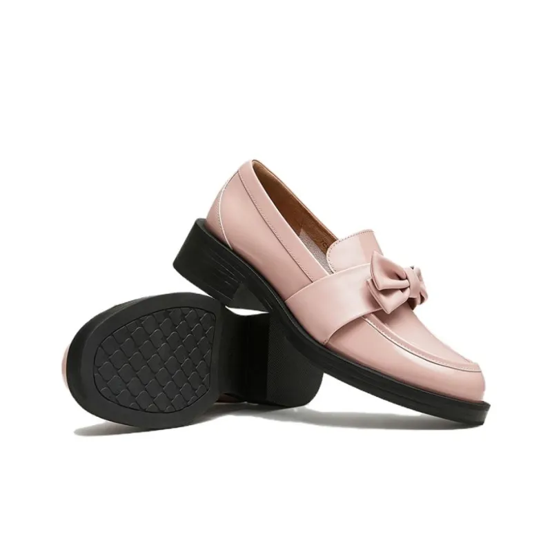 TATA Loafers Women's Solid Color-9
