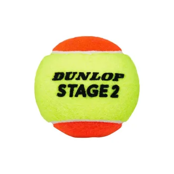 DUNLOP Stage 2 Tennis Balls Training Ball Sports Yellow Orange