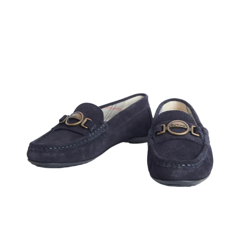 BARBOUR Anika Loafers Women's Blue-3