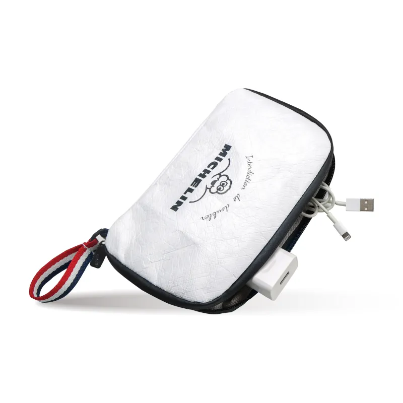 Michelin DuPont Paper Cable Earphone Case Small Size Unisex White-4