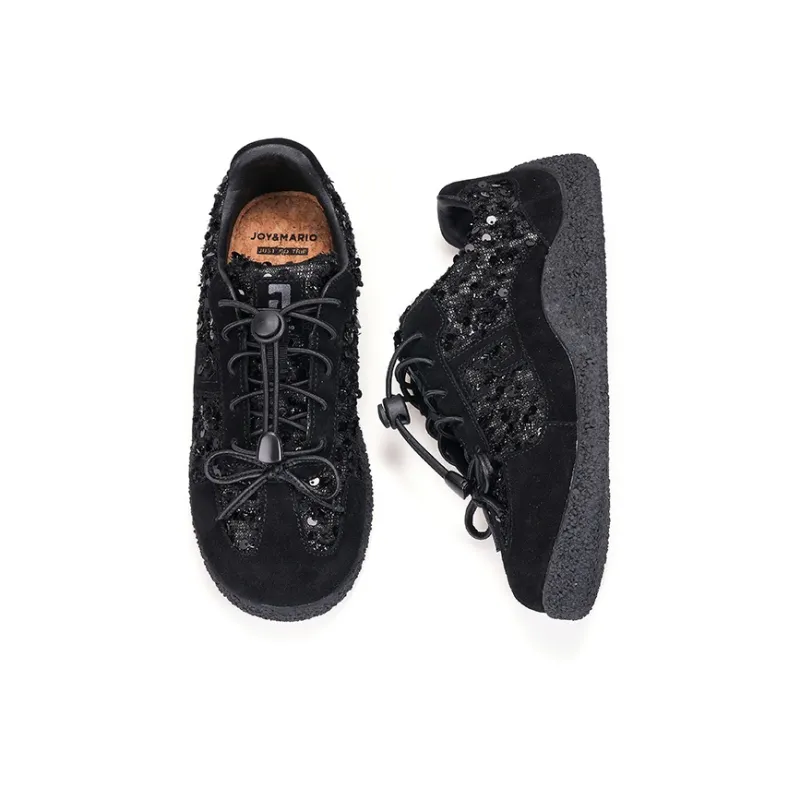 Joy&Mario Height Increasing Low-Top Casual Shoes Women's-12
