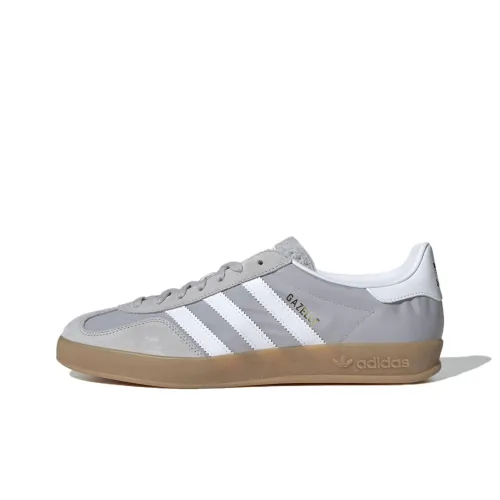 Adidas Originals GAZELLE INDOOR Skateboard Shoes Men Low-Top Multicolor/White/Light Camel