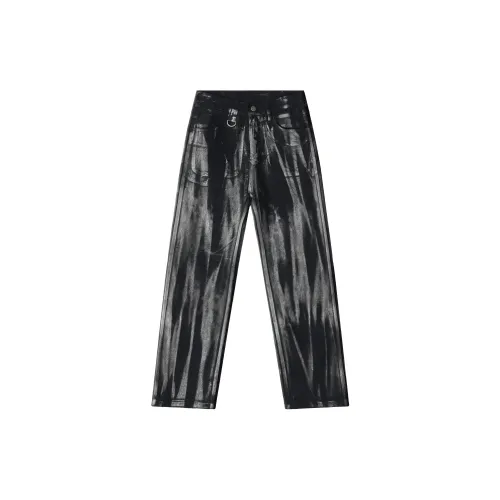 FUERZA Jeans Unisex Silver Black