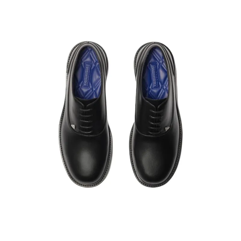 Burberry Cobble Dress Shoes Men's Black-3