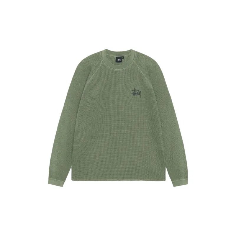 Stüssy Basic Thermal T shirt-16