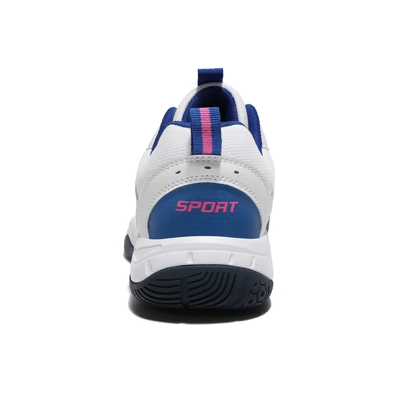 QIUTEXIONG Cushioning, Slip Resistant, Abrasion Resistant, Breathable, Rebound Low Top Badminton Shoes Unisex-4