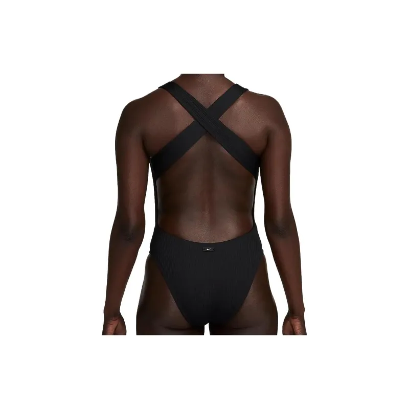 Nike Swim Elevated One piece Swimsuit Women's Black-1