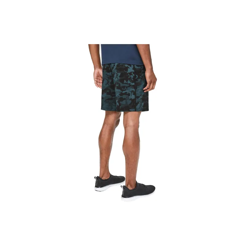 Lululemon Pace Breaker Sports Shorts 9' Men's Blue Black Camouflage-1