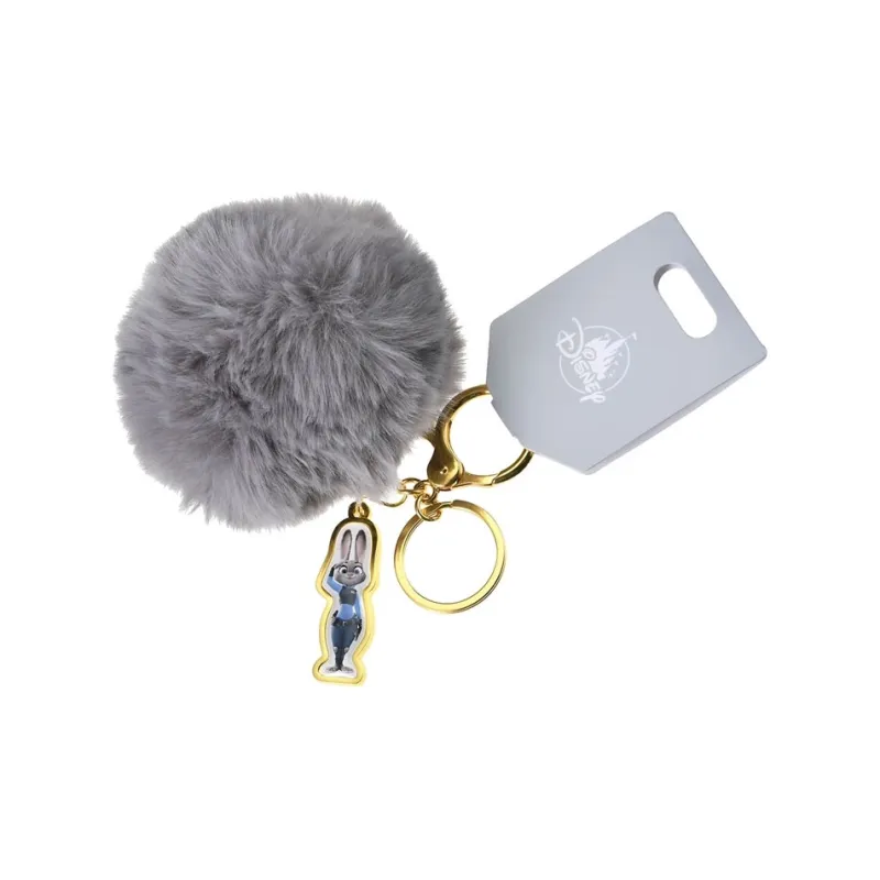 Disney Zootopia Dongdi Judy's Tail Dolls Plush Pendant 6cm High-1