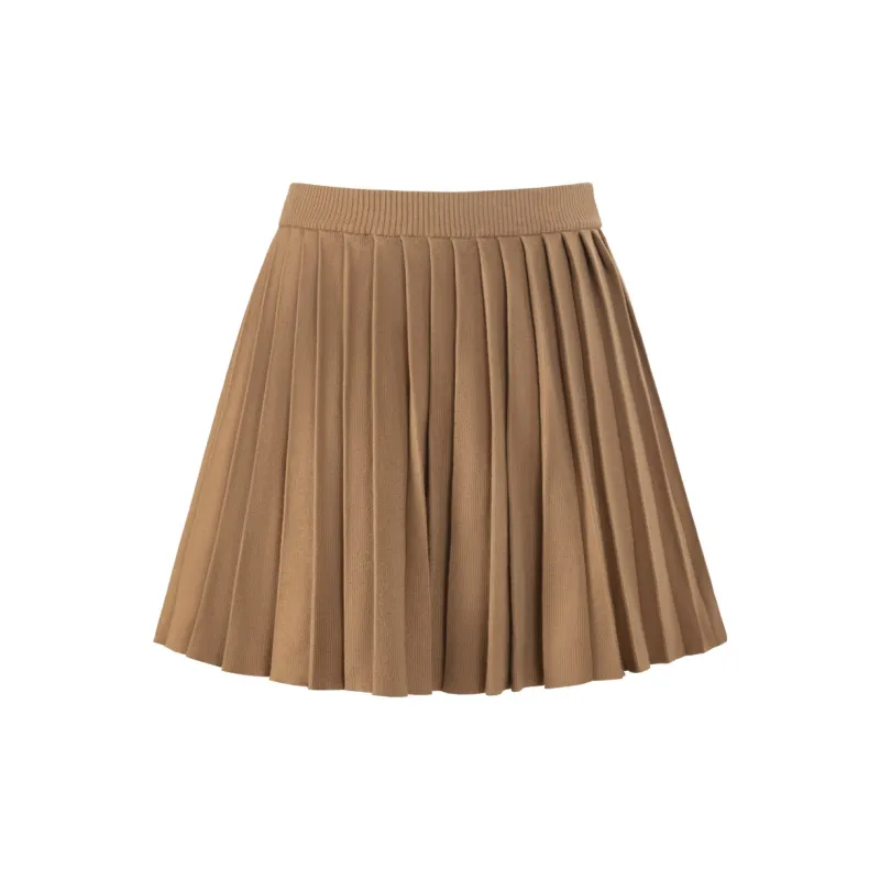 UNIFREE Skirt Set Women's Brown-4