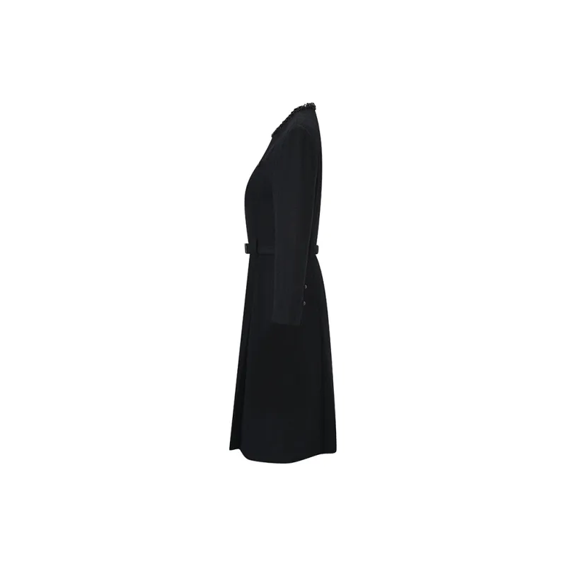 RARE Long Sleeved Dress Women's Black-1