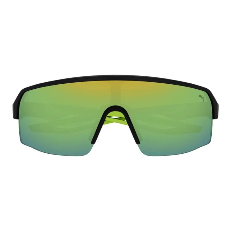 PUMA Irregular Shape Sunglasses Men Black-1