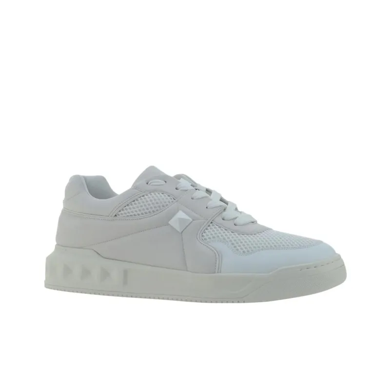 Valentino Garavani One Stud Lace Up Sneakers-2