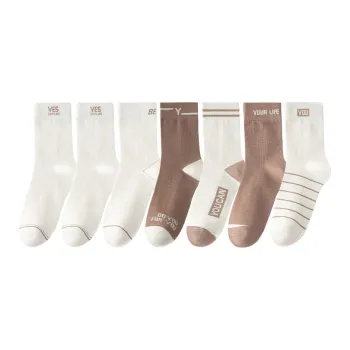 Lan Miao Mid-Calf Socks Men 7 Pack