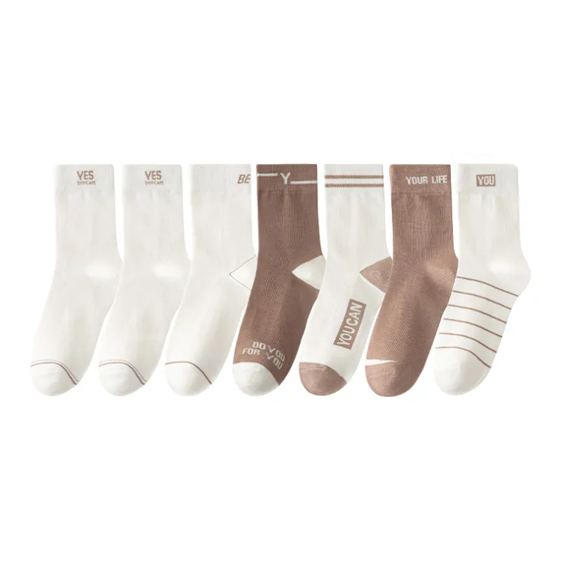 Lan Miao Mid Calf Socks Men 7 Pack-0